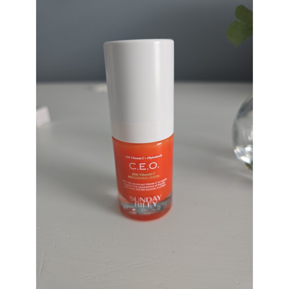 Sunday Riley C.E.O. 15% Vitamin C Brightening Serum 15mL NEW